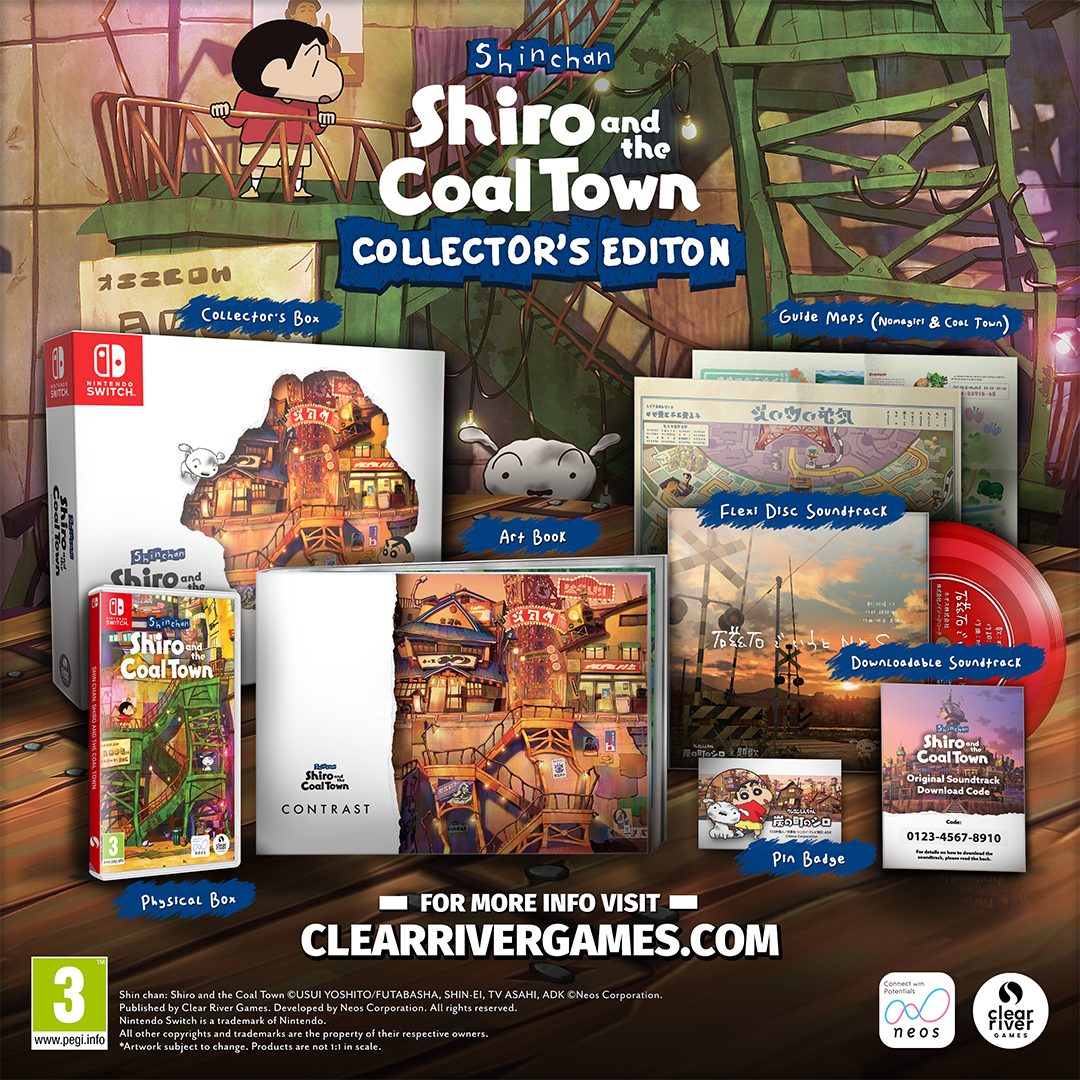 Shin Chan: Shiro and the Coal Town Collector's Edition (Nintendo Switch)