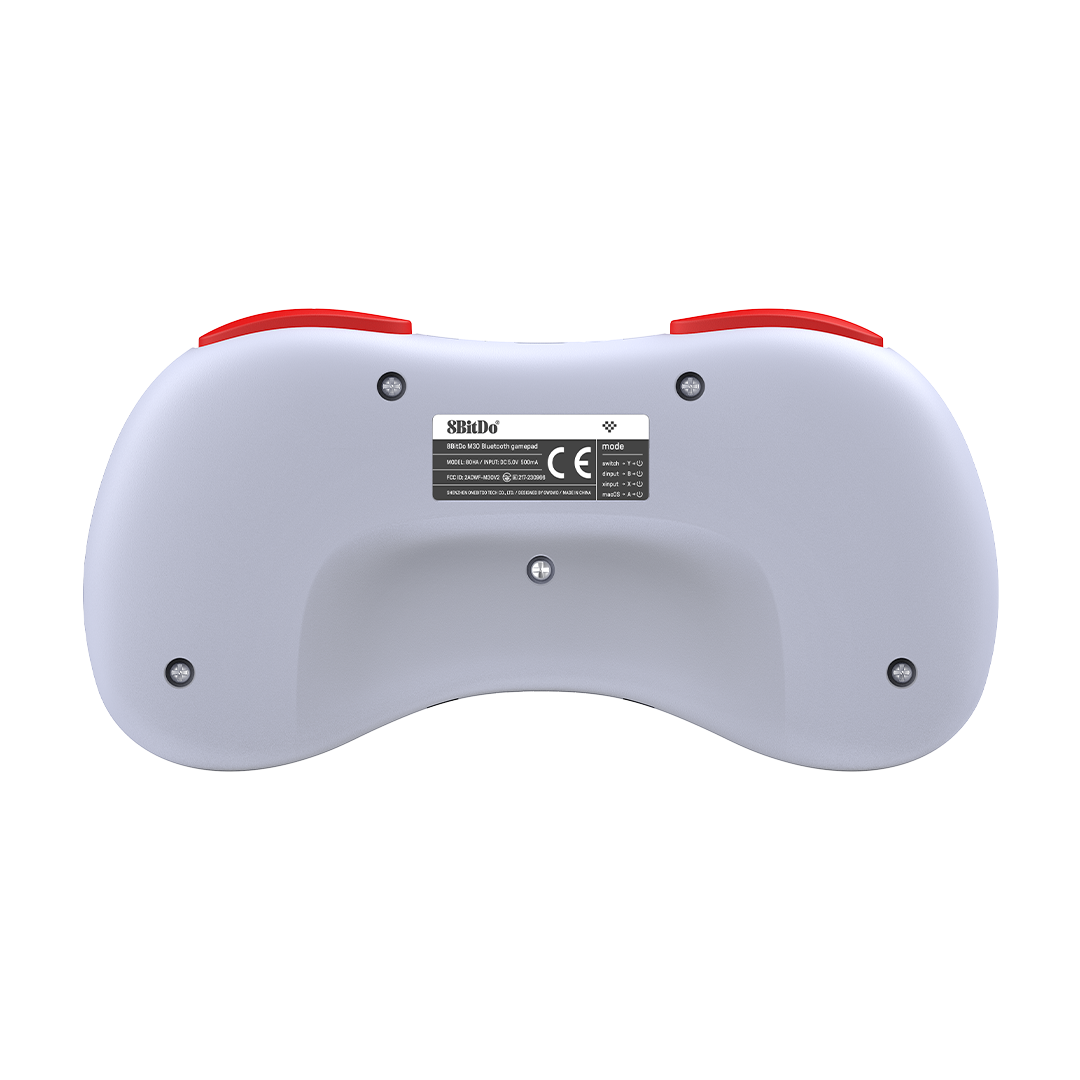 Earthion 8bitDo M30 Bluetooth Gamepad Controller (Nintendo Switch 1 and 2/Windows/Android/Raspberry Pi)