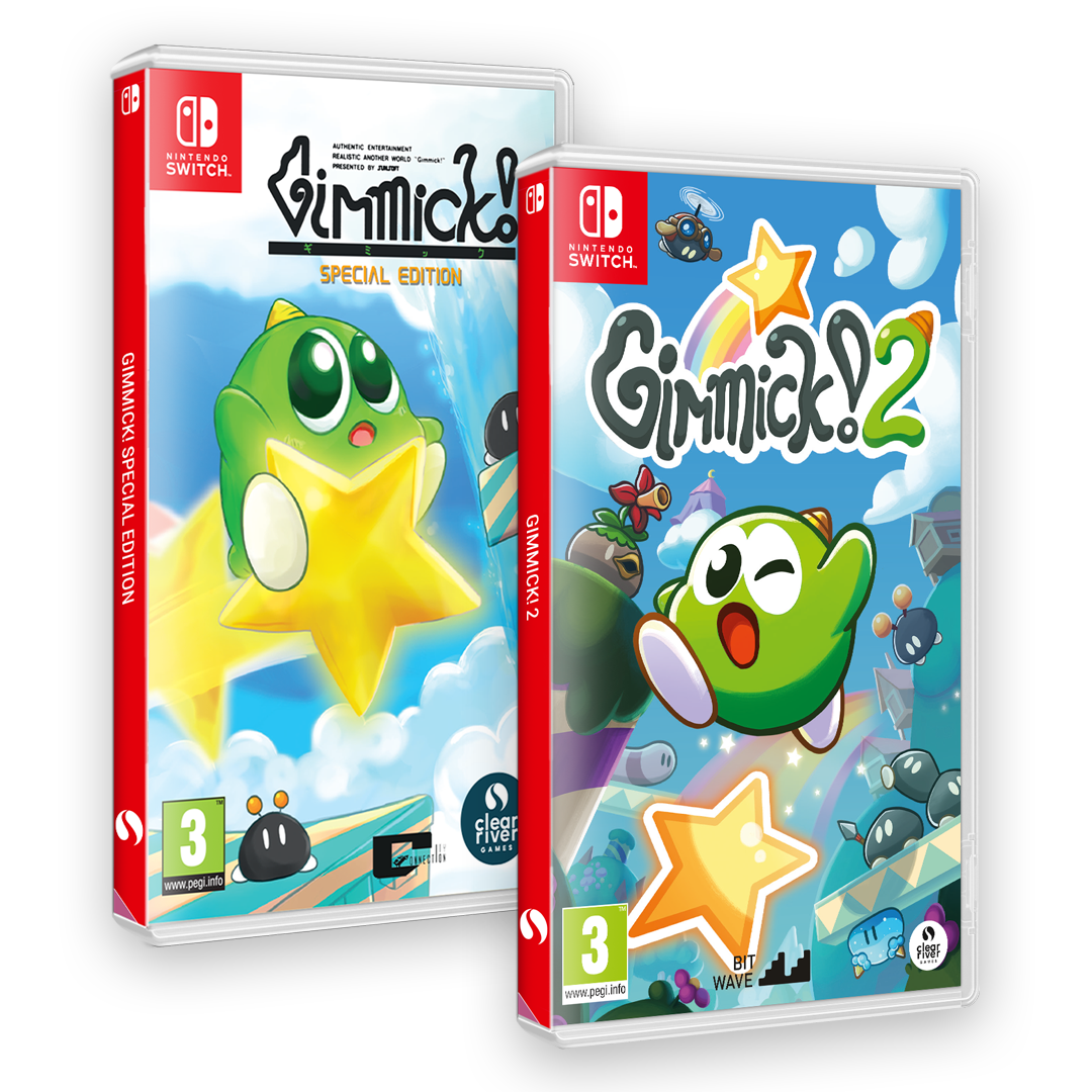Nintendo Switch Gimmick! とギミック 2 2本セット Gimmick Special Edition & Gimmick 2 Bundle (Nintendo Switch