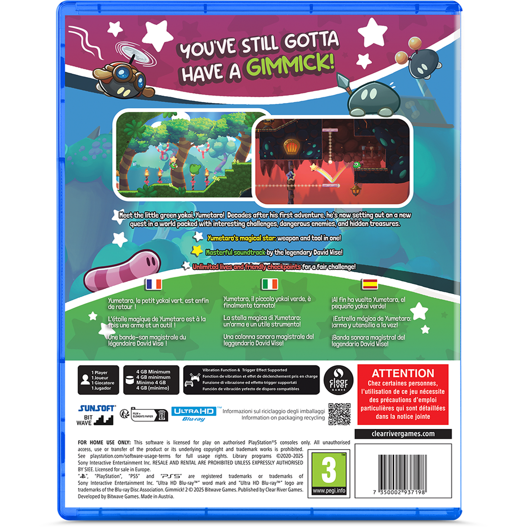 Gimmick Special Edition & Gimmick 2 Bundle (Playstation 4 & 5)