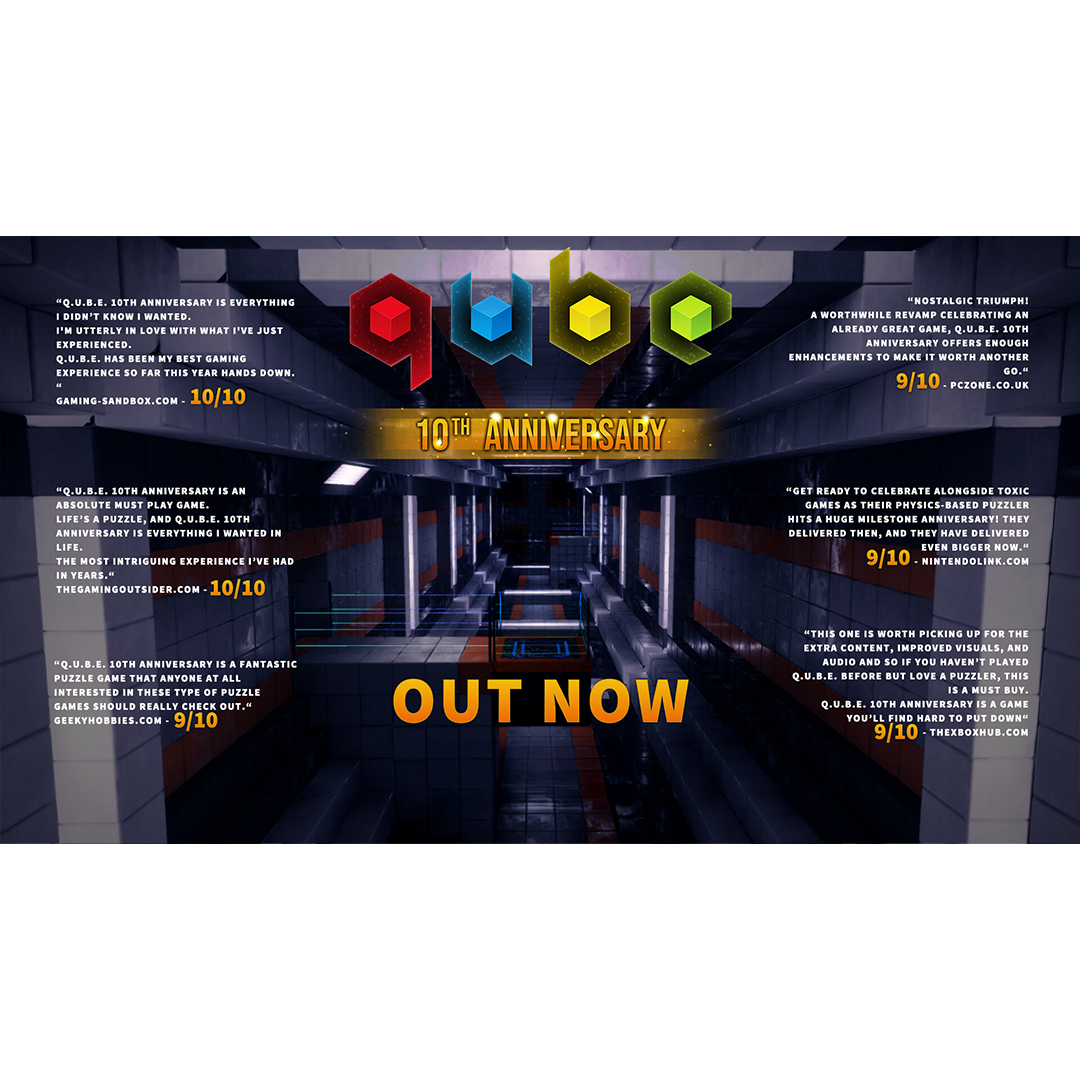 Q.U.B.E. 10th Anniversary (Nintendo Switch)