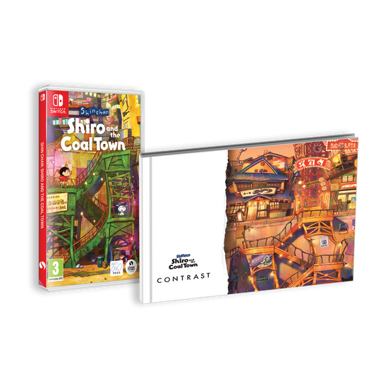 Shin chan: Shiro and the Coal Town + Exclusive Artbook and Pin (Nintendo Switch)