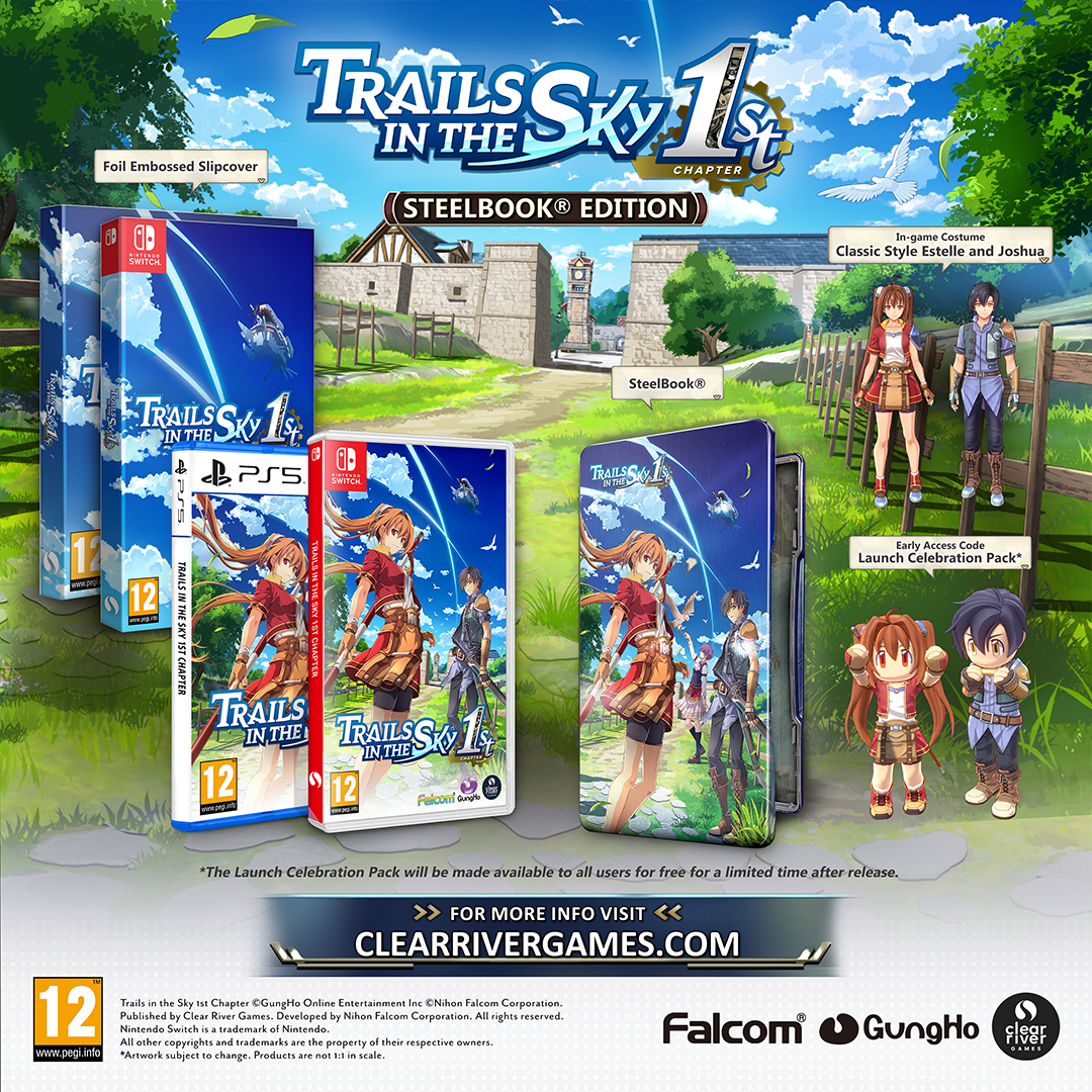 Trails in the Sky 1st Chapter SteelBook® Edition (Nintendo Switch)