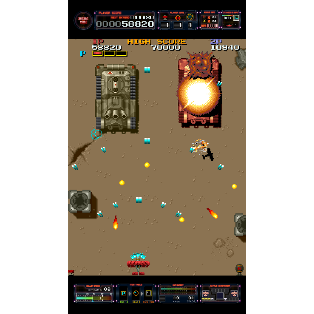 Toaplan Arcade Garage: Flying Fire Shark (Playstation 4)