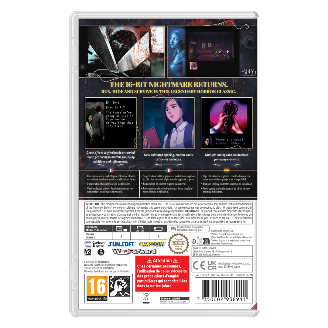 Clock Tower: Rewind (Nintendo Switch)