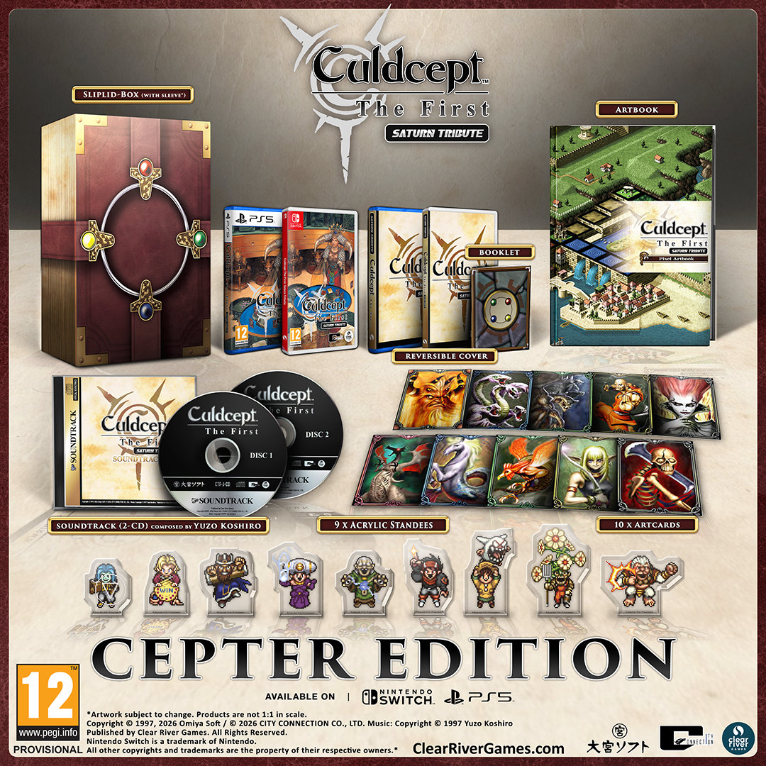 Culdcept The First Saturn Tribute – Cepter Edition (Nintendo Switch)