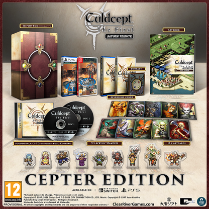 Culdcept The First Saturn Tribute – Cepter Edition (Nintendo Switch)