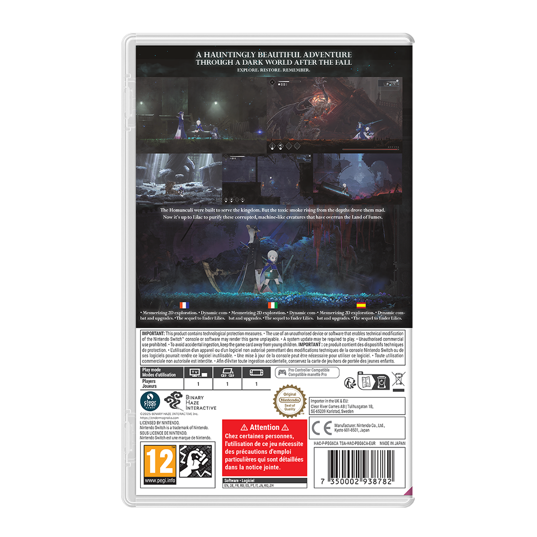 Ender Magnolia Limited Deluxe Edition (Nintendo Switch) – Clear Ender Magnolia Limited Deluxe Edition (Nintendo Switch) – Clear