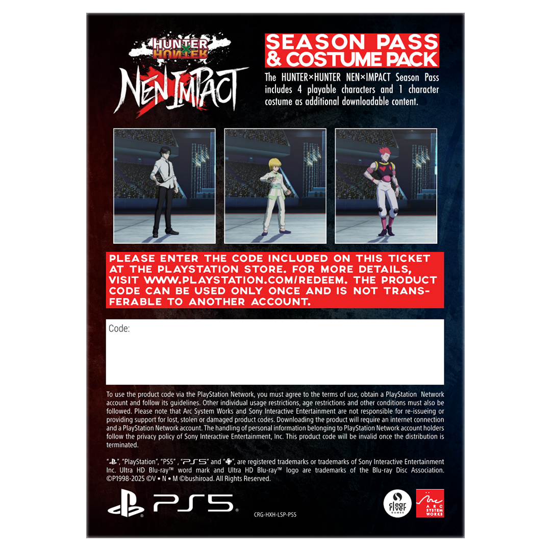HUNTER×HUNTER NEN×IMPACT Limited Edition (Nintendo Switch)