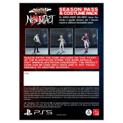 HUNTER×HUNTER NEN×IMPACT Limited Edition (Nintendo Switch)