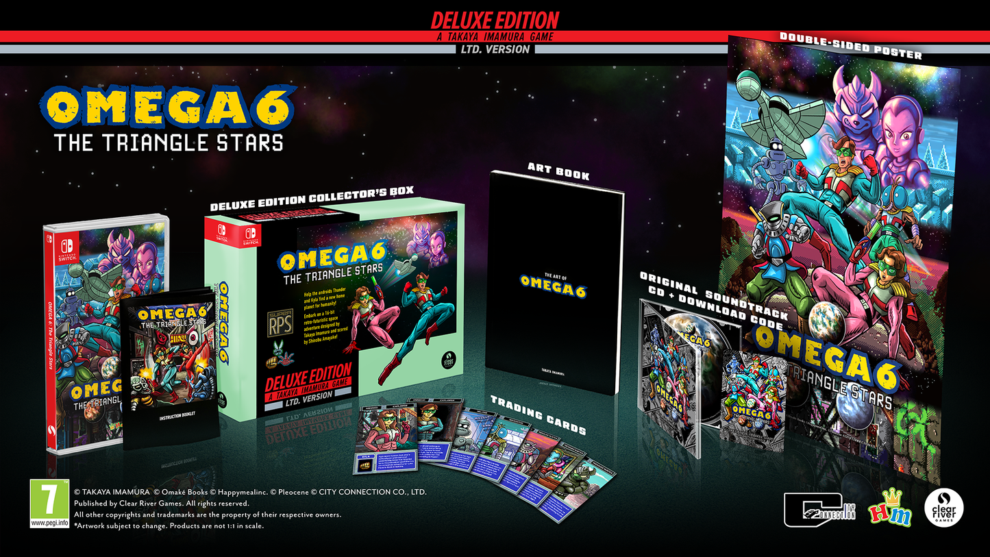 Omega 6 The Triangle Stars - Deluxe Edition (Nintendo Switch)