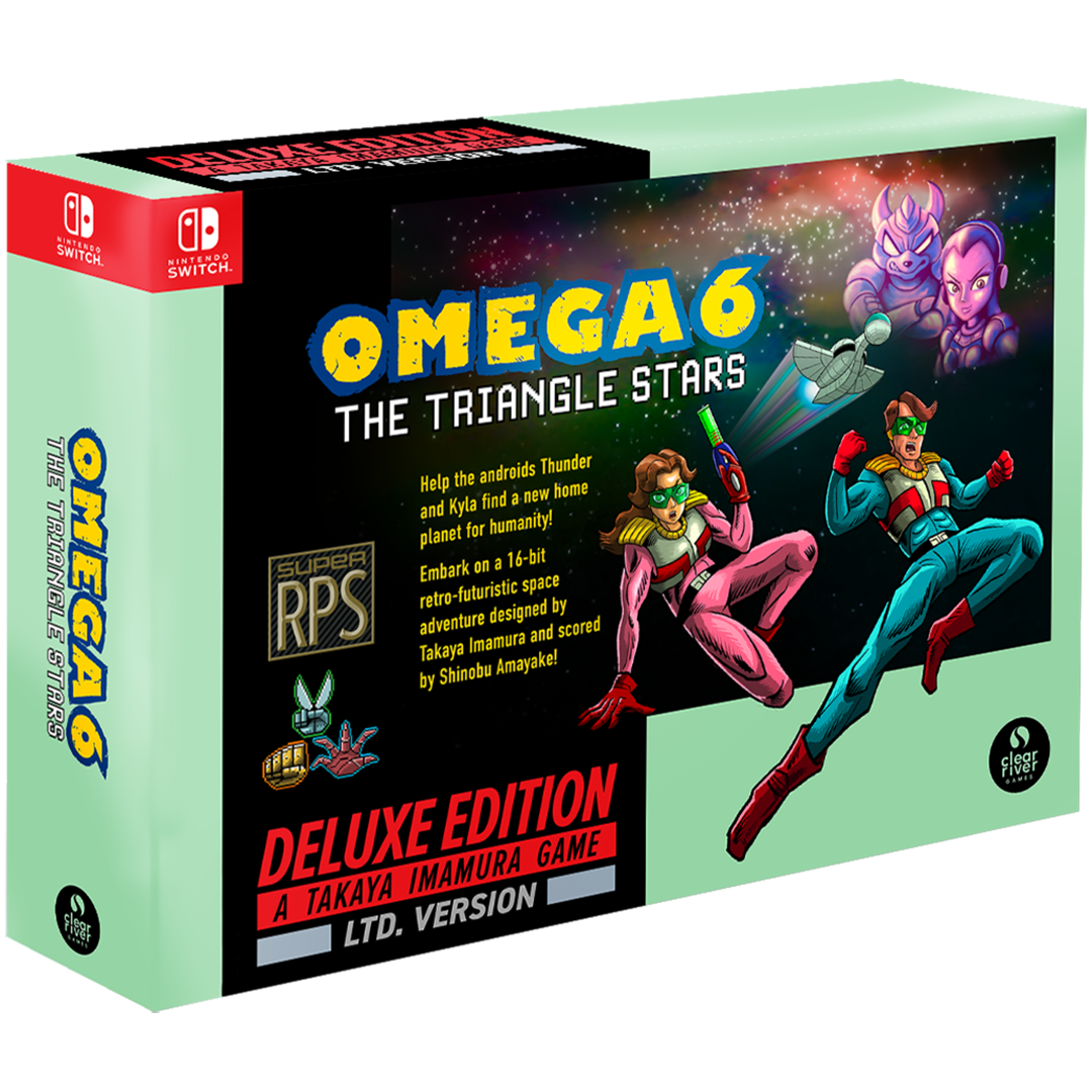 Omega 6 The Triangle Stars - Deluxe Edition (Nintendo Switch)