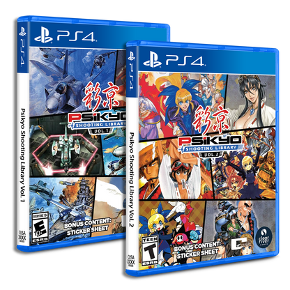 Psikyo Shooting Library Volume 1 & 2 Bundle ESRB (Playstation 4)