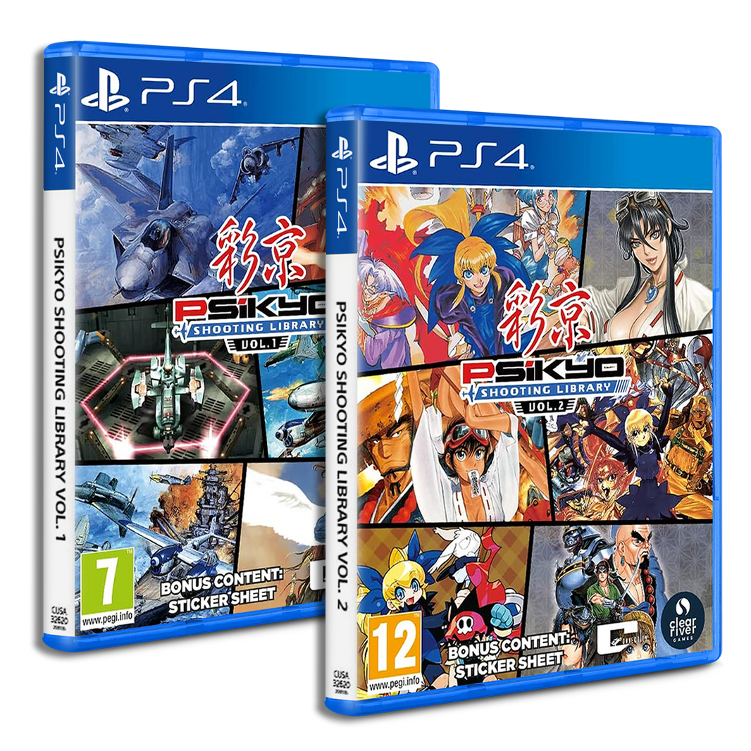 Psykio Collection Psikyo Shooting Library Vol. 1 & 2 Bundle Collection – Clear River ...