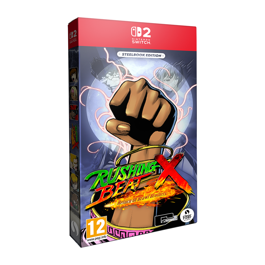 Rushing Beat X: Return of Brawl Brothers – SteelBook Edition (Nintendo Switch 2)