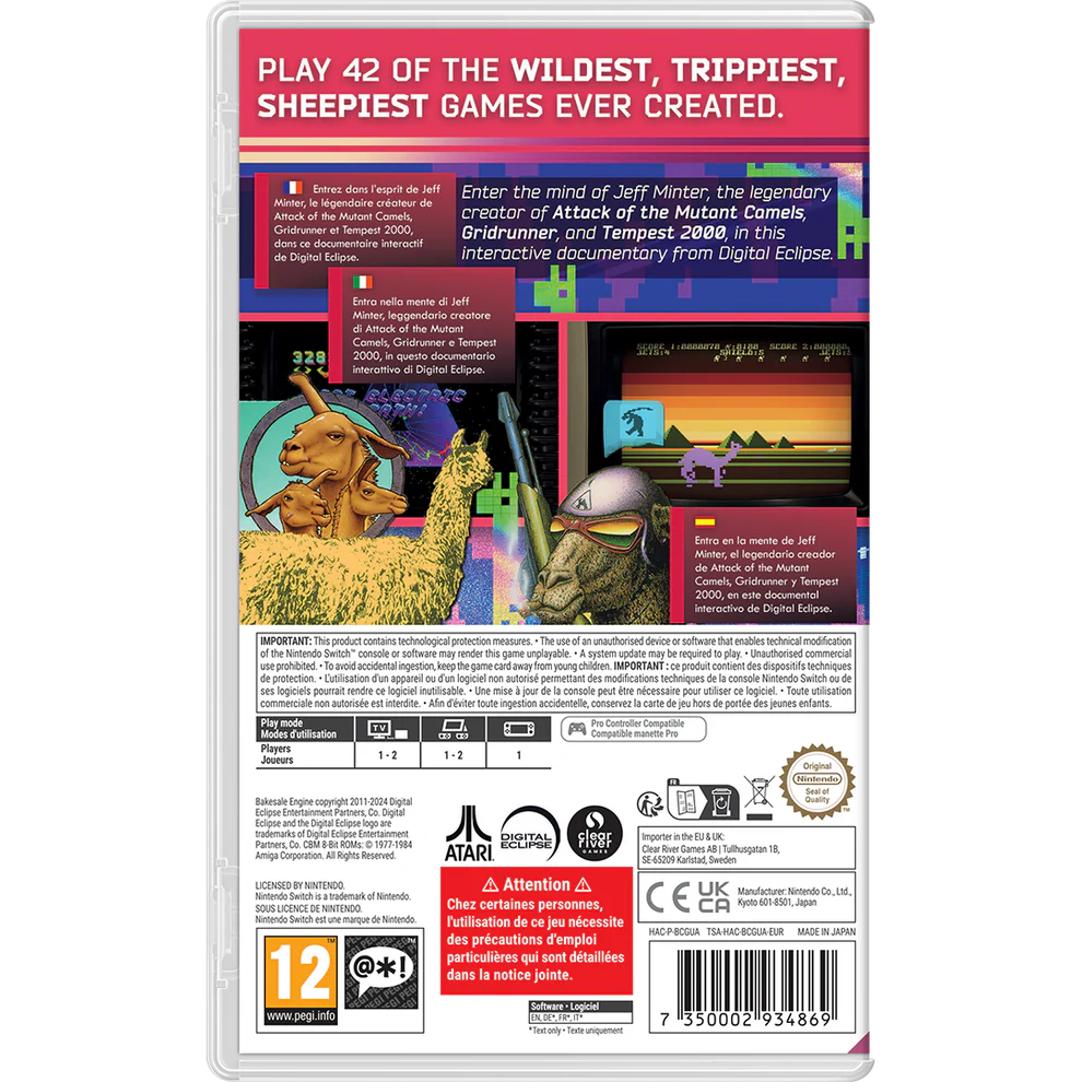 Llamasoft: The Jeff Minter Story (Nintendo Switch)