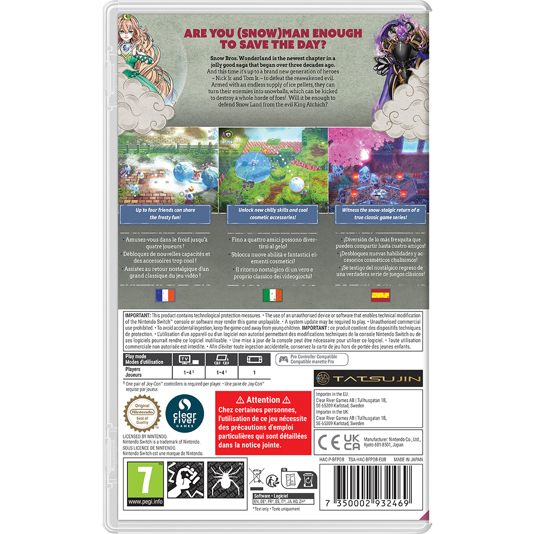 Snow Bros Wonderland Collector's Edition (Nintendo Switch)