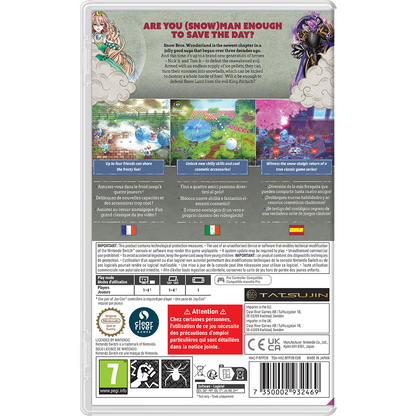 Snow Bros Wonderland Collector's Edition (Nintendo Switch)