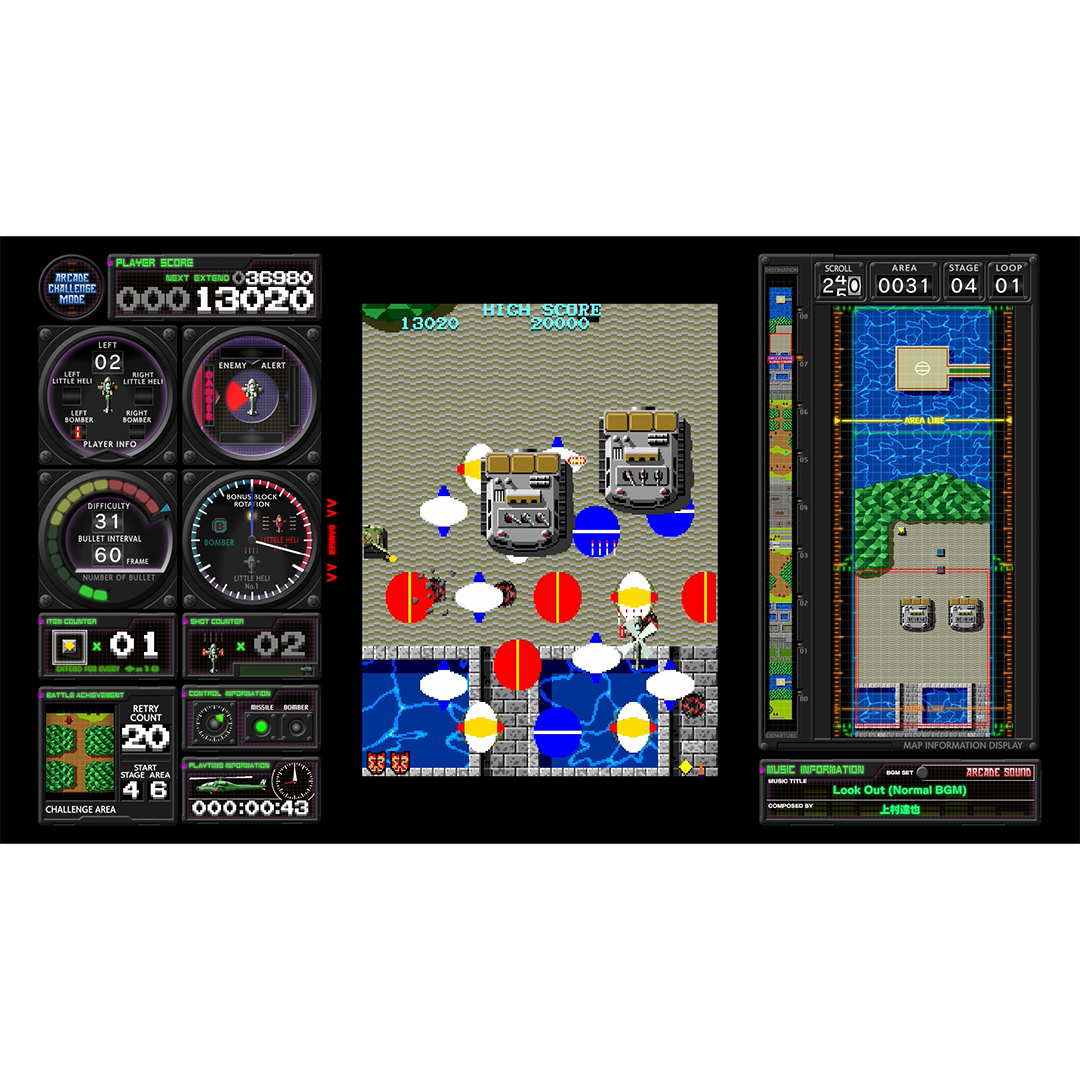 Toaplan Arcade Garage: Kyukyoku Tiger-Heli (Nintendo Switch)