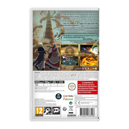 Ys Origin (Nintendo Switch)